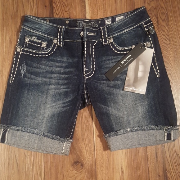 Miss Me Pants - MISS ME denim shorts New with tags